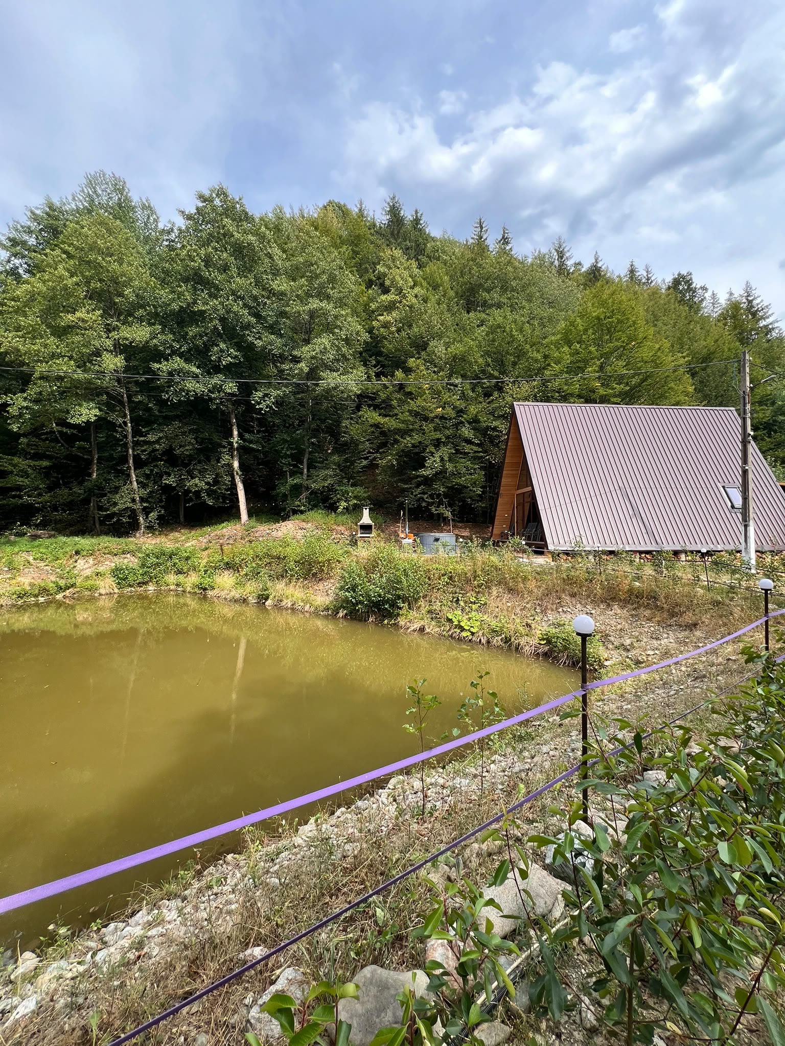 Lacul și hamacele